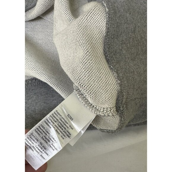 Lacoste X Peanuts Snoopy Graphic Fleece Sweatshirt Gray Unisex L NWT - Picture 7 of 11